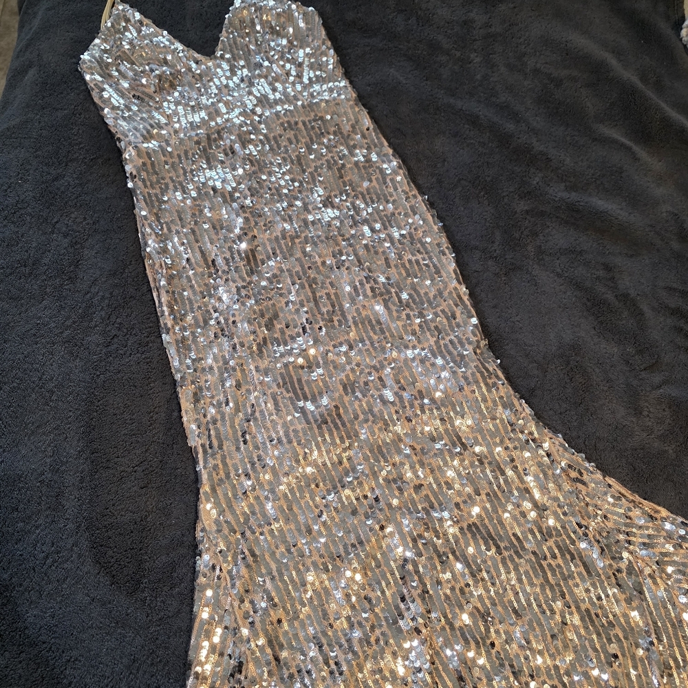 Sequin Evening Gown